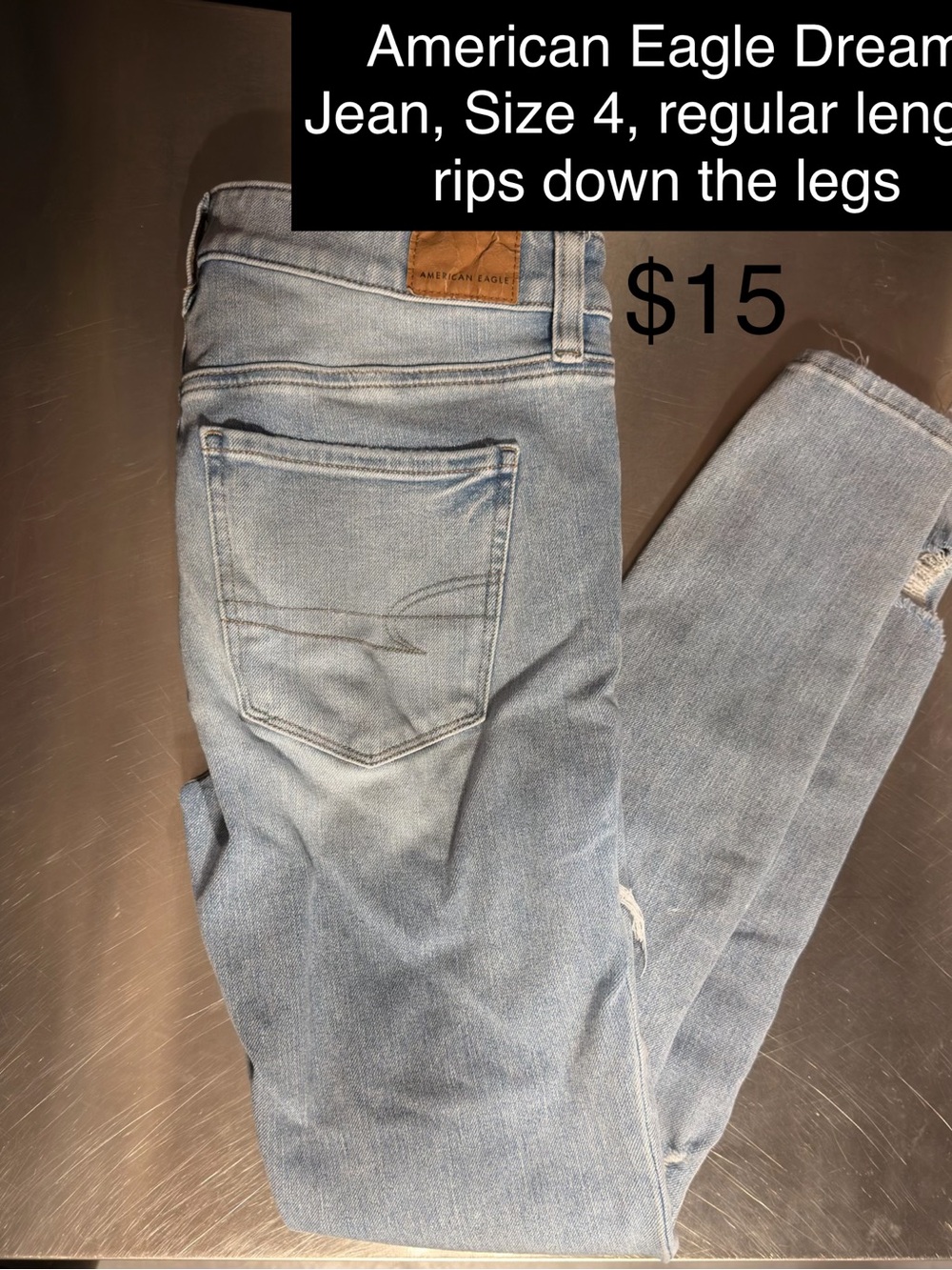 American Eagle Outfitters Light Blue Skinny Jeans